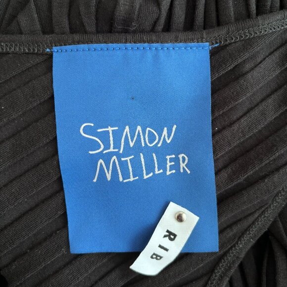 Simon Miller Moa Ribbed Jumpsuit in Black - Picture 7 of 7
